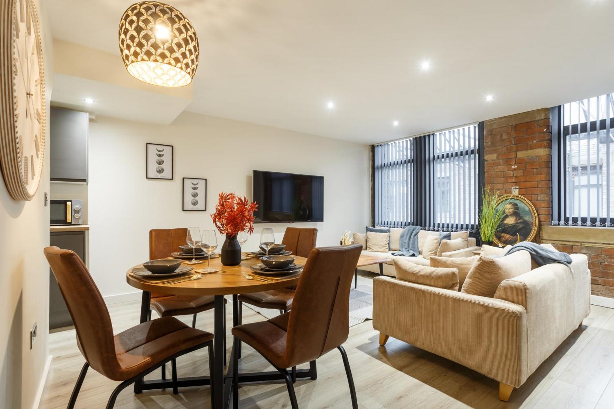 Modern And Cozy Two-Bed Apartment In Bradford ブラッドフォード エクステリア 写真